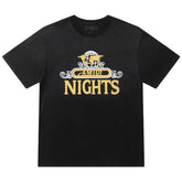 AMlRl Nights Cotton Crewneck T-Shirts